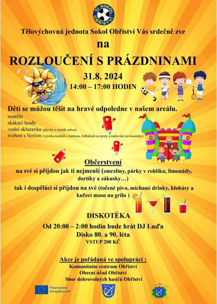 Rozloučení s prázdninami